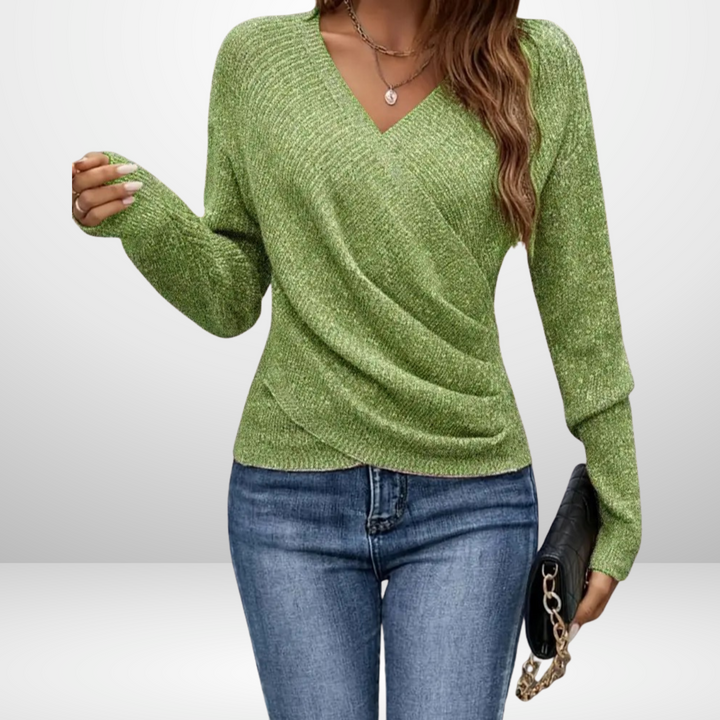 ALINE | Haut en tricot doux