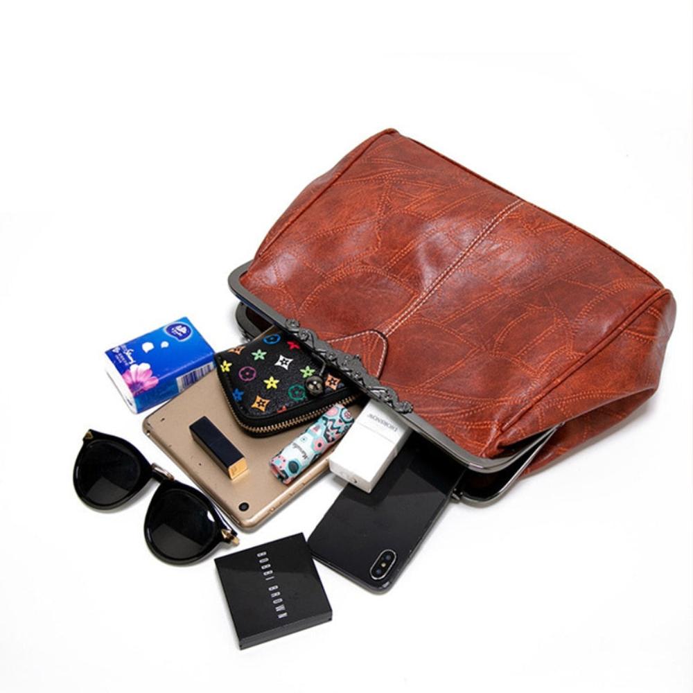 Celeste™ | Vintage Kiss-Lock Shoulder Bag