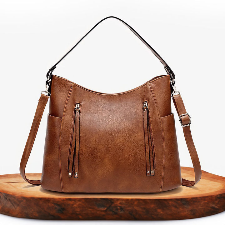 Blanche™ | Elegant Leather Shoulder Bag