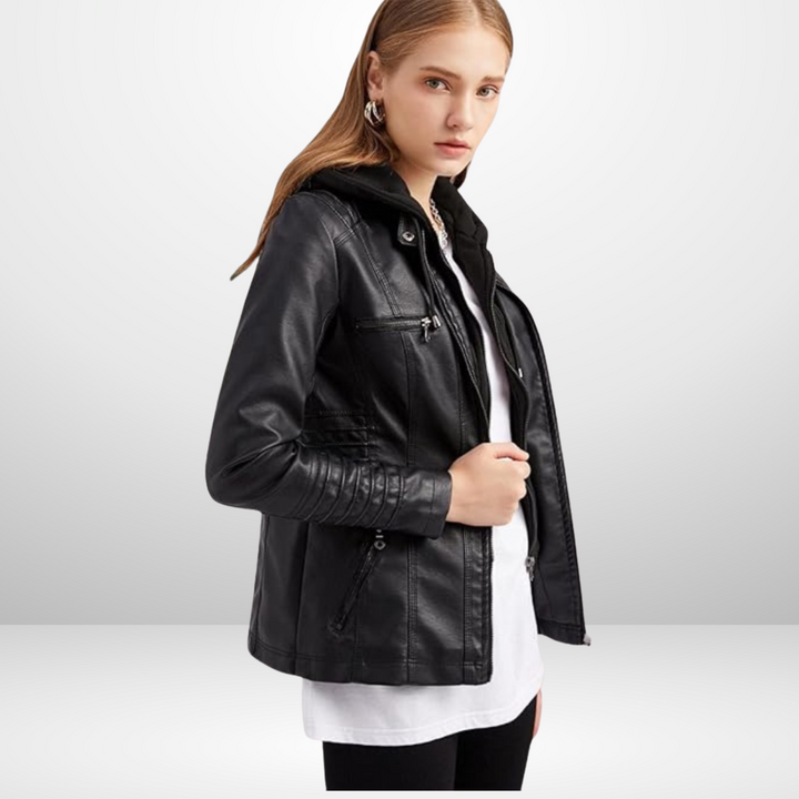 COSTANZA | Timeless vegan leather jacket.