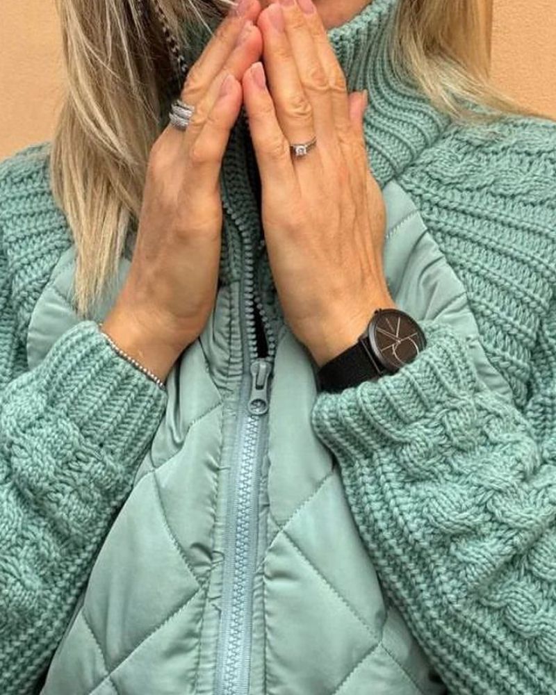 VICTORIA | Veste en polaire tricot décontractée