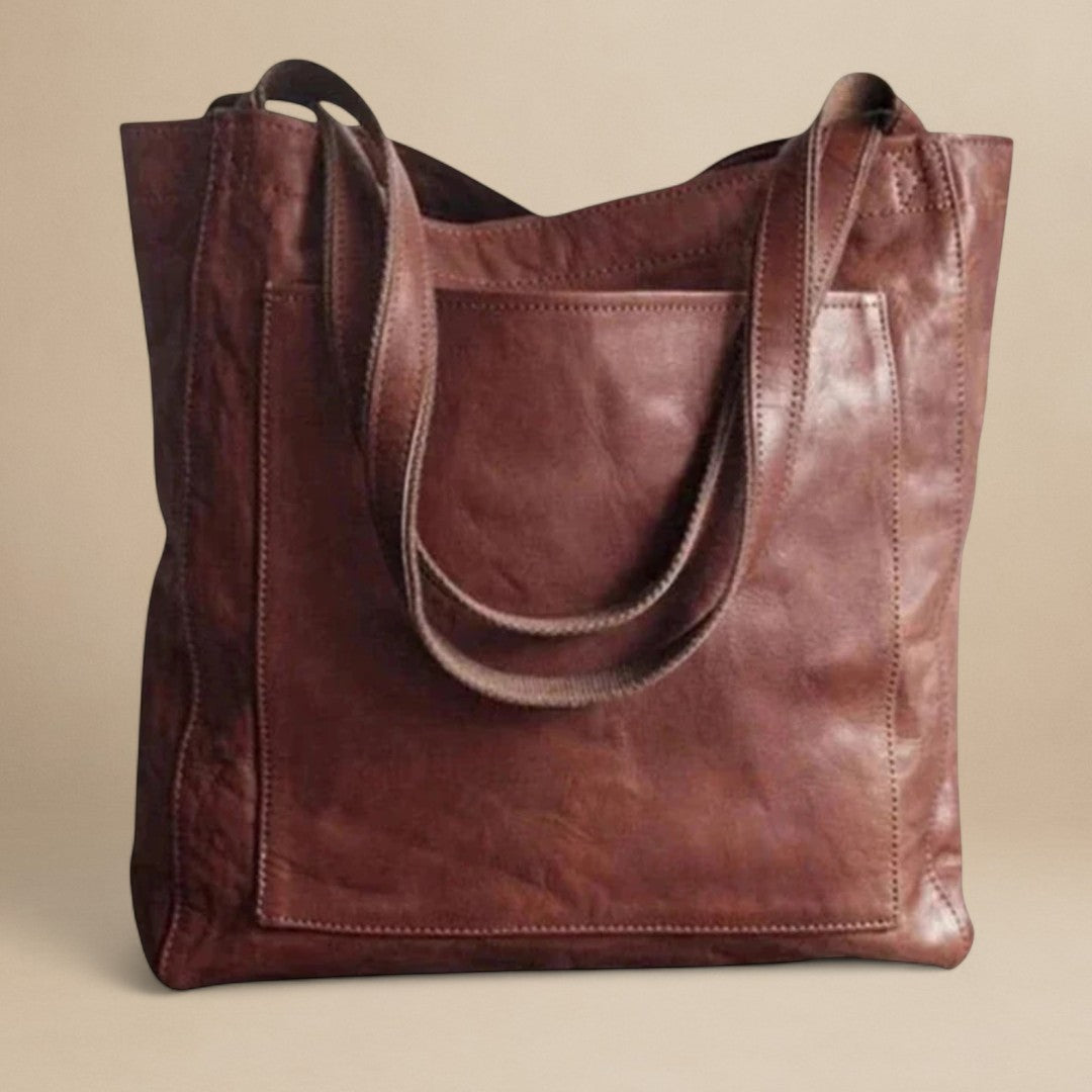 Elvira™ | Modern Leather Shoulder Bag