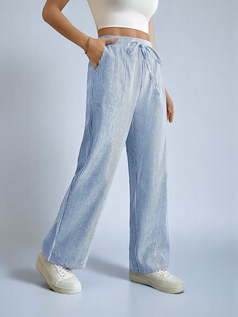 Monelle™ | Elegant Striped Pants