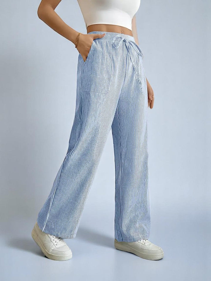 Monelle™ | Elegant Striped Pants