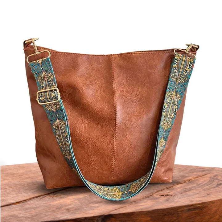 Agnes™ | Vintage Leather Shoulder Bag