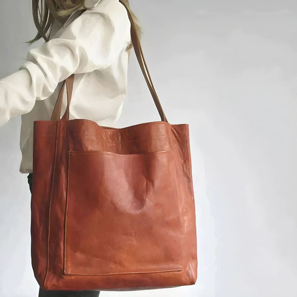Elvira™ | Modern Leather Shoulder Bag