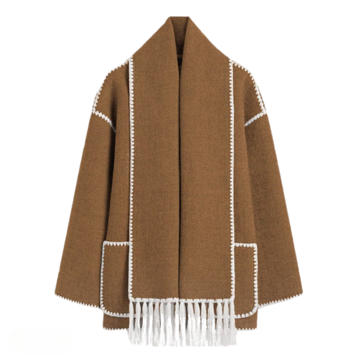 FREDERICA | Luxury coat with buttons