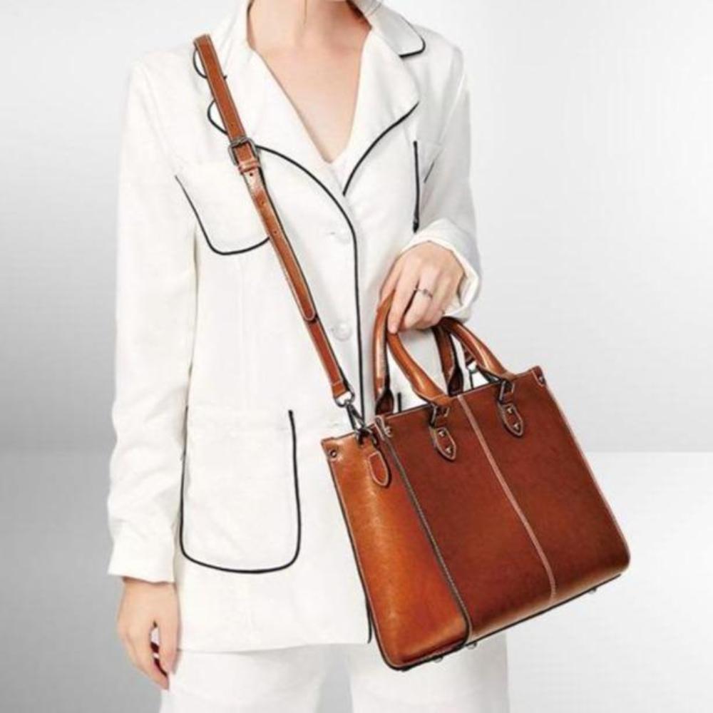 Grace™ | Classic Leather Tote Bag