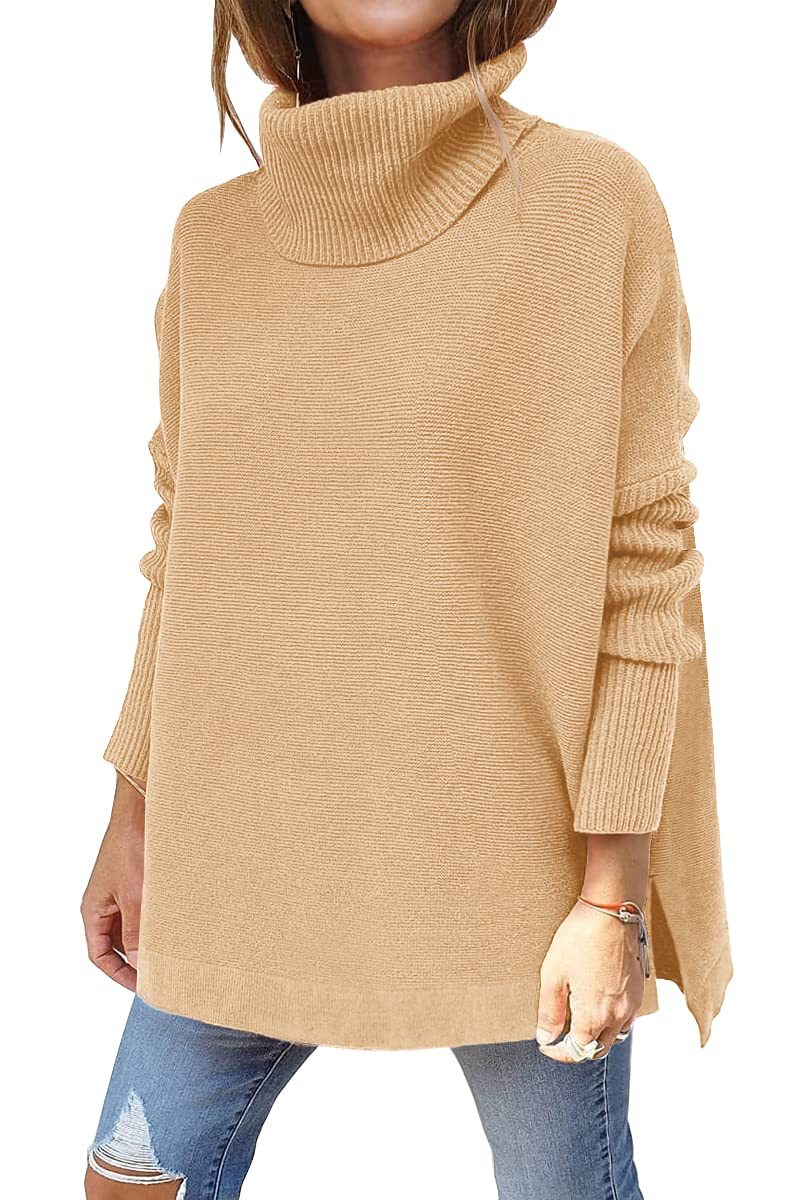 ODETTA | Comfortable oversized turtleneck sweater