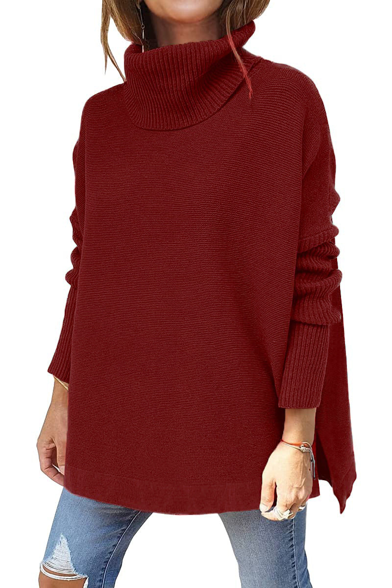 ODETTA | Comfortable oversized turtleneck sweater