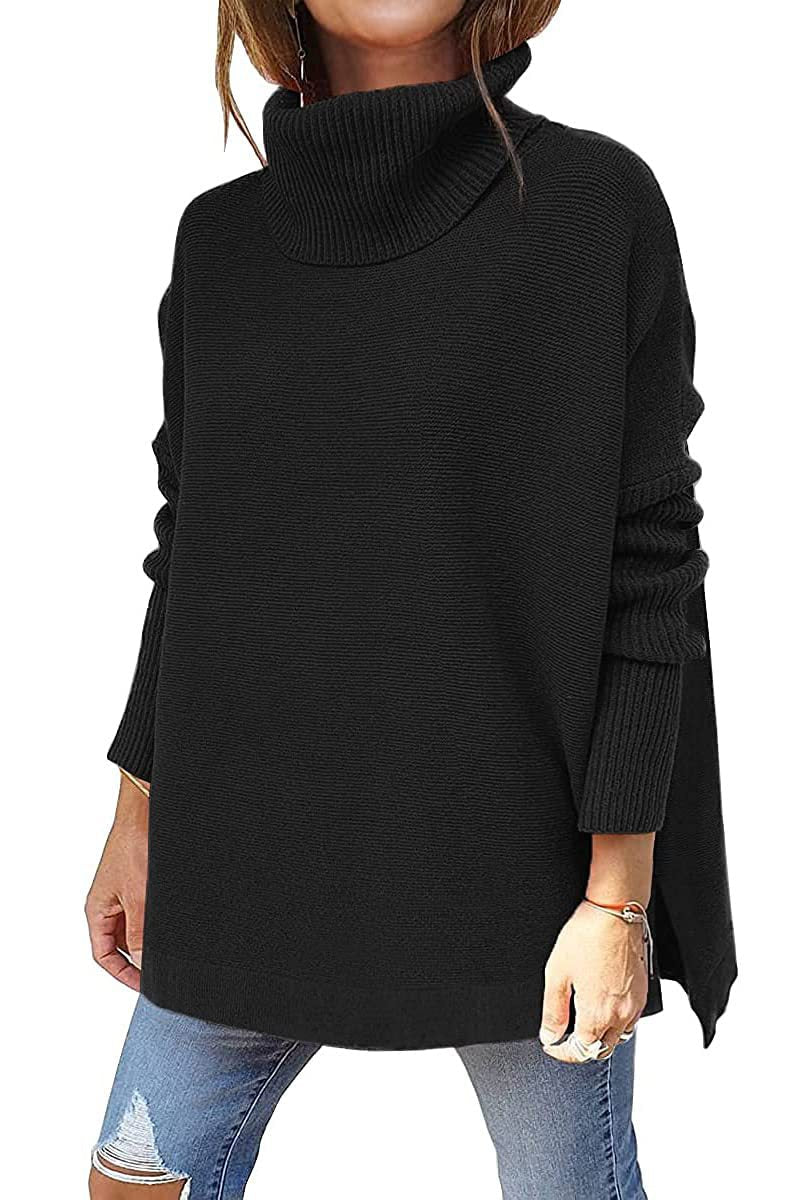 ODETTA | Comfortable oversized turtleneck sweater