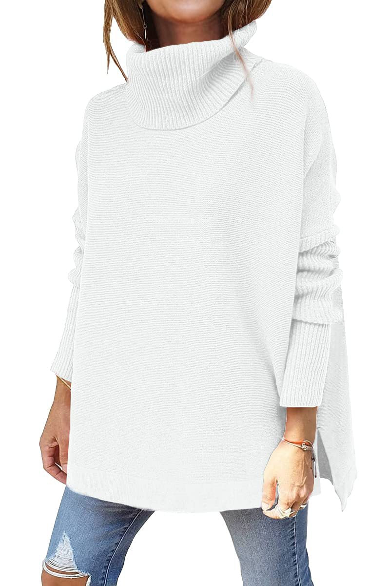 ODETTA | Comfortable oversized turtleneck sweater
