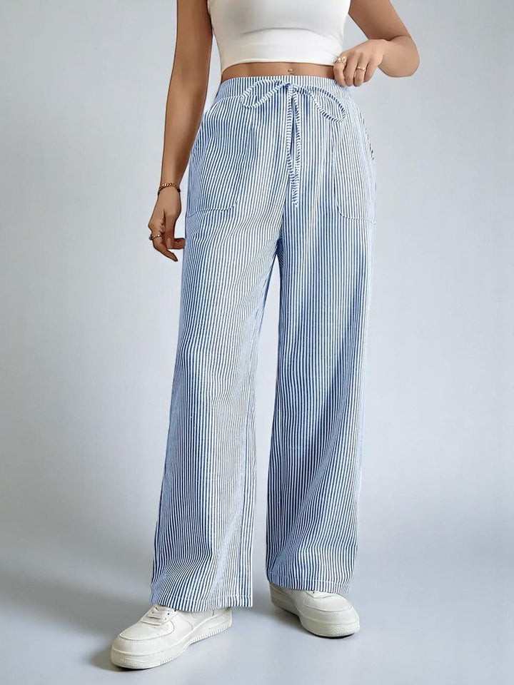 Monelle™ | Elegant Striped Pants
