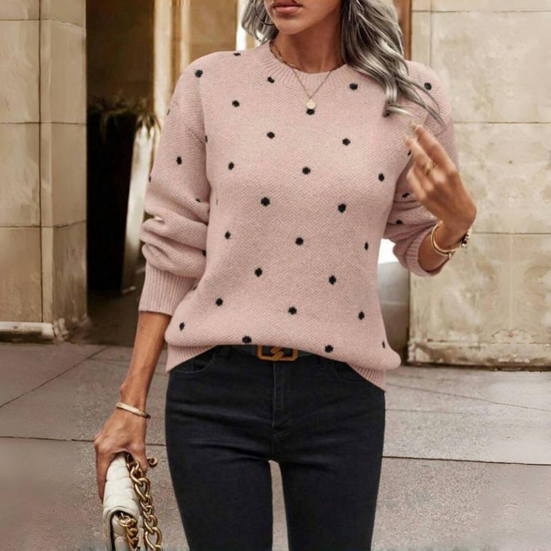NANA | Polka Dot Knitted Sweater