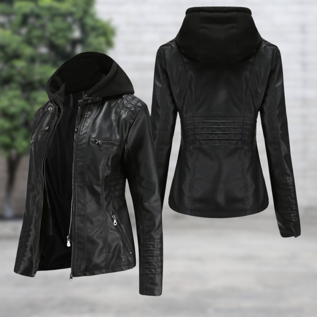 COSTANZA | Timeless vegan leather jacket.