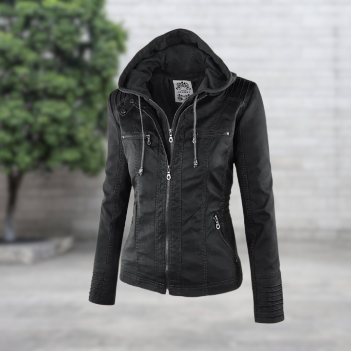 COSTANZA | Timeless vegan leather jacket.