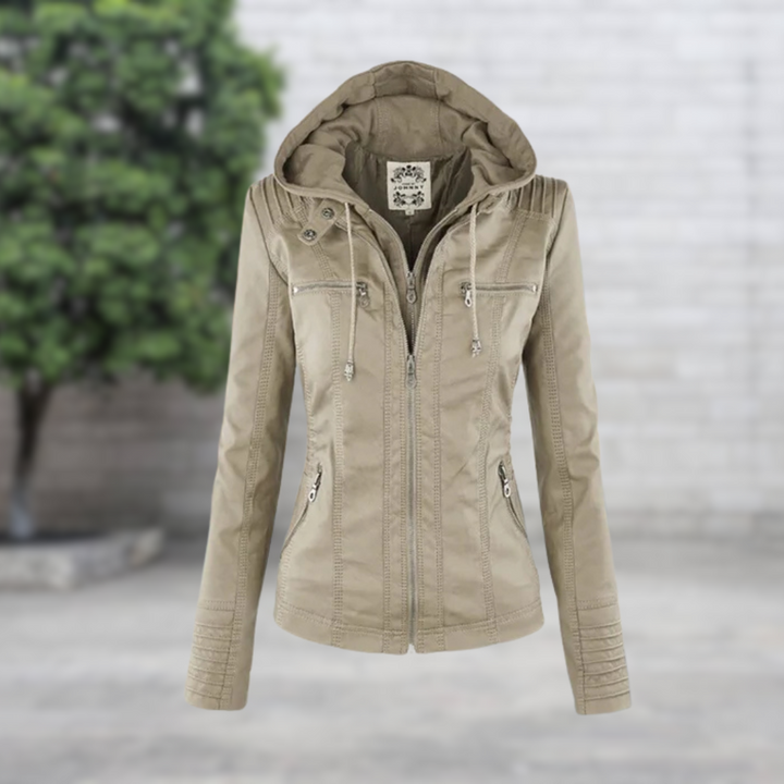 COSTANZA | Timeless vegan leather jacket.