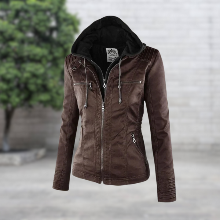 COSTANZA | Timeless vegan leather jacket.