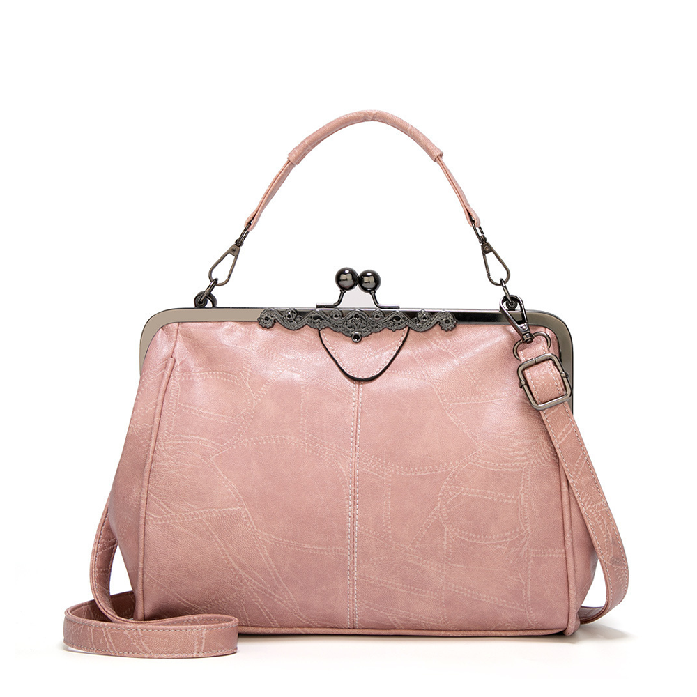 Celeste™ | Vintage Kiss-Lock Shoulder Bag
